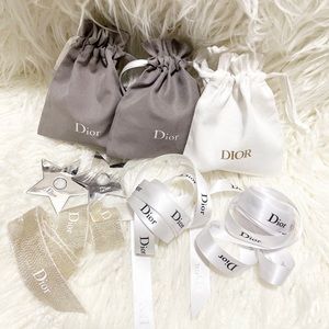 Dior packaging pouch and robins bundle